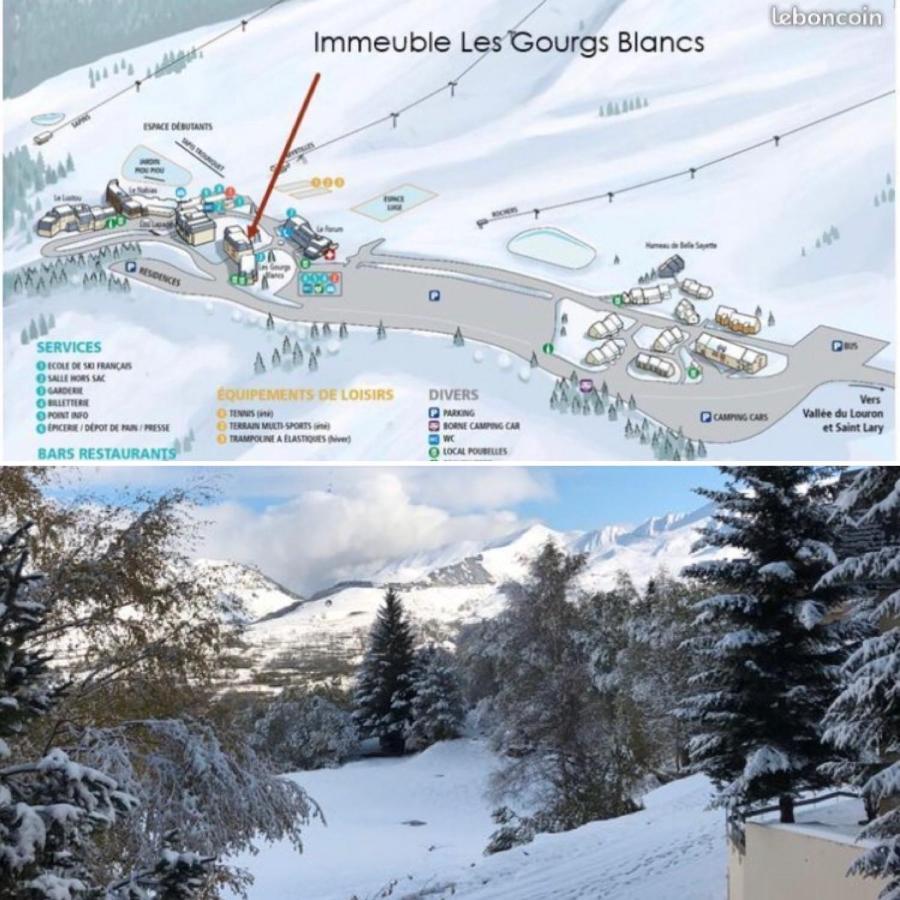Appartement Ski Station Val Louron - Au Pied Des Pistes - 4 - 6 Personnes Génos エクステリア 写真